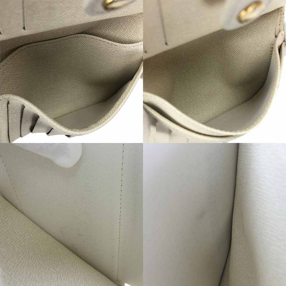 LOUIS VUITTON Bifold Wallet M95659 Monogram Minilan , Leather white Portonebier Vienova Women  d