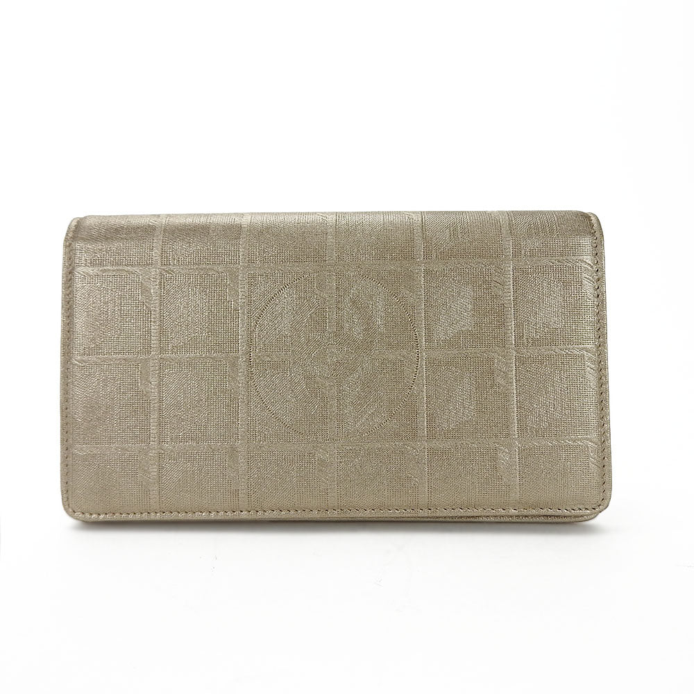 Chanel New Travel Line Jacquard Nylon Long Wallet