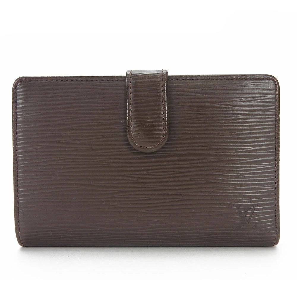 LOUIS VUITTON Bifold Wallet M6324D Epi Leather Brown Portefeuille Viennoiserie Women  d