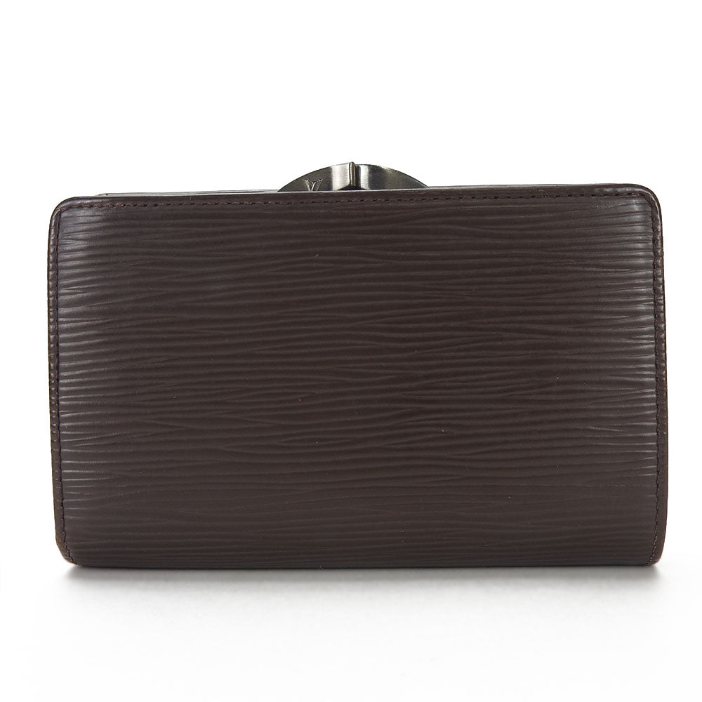 LOUIS VUITTON Bifold Wallet M6324D Epi Leather Brown Portefeuille Viennoiserie Women  d