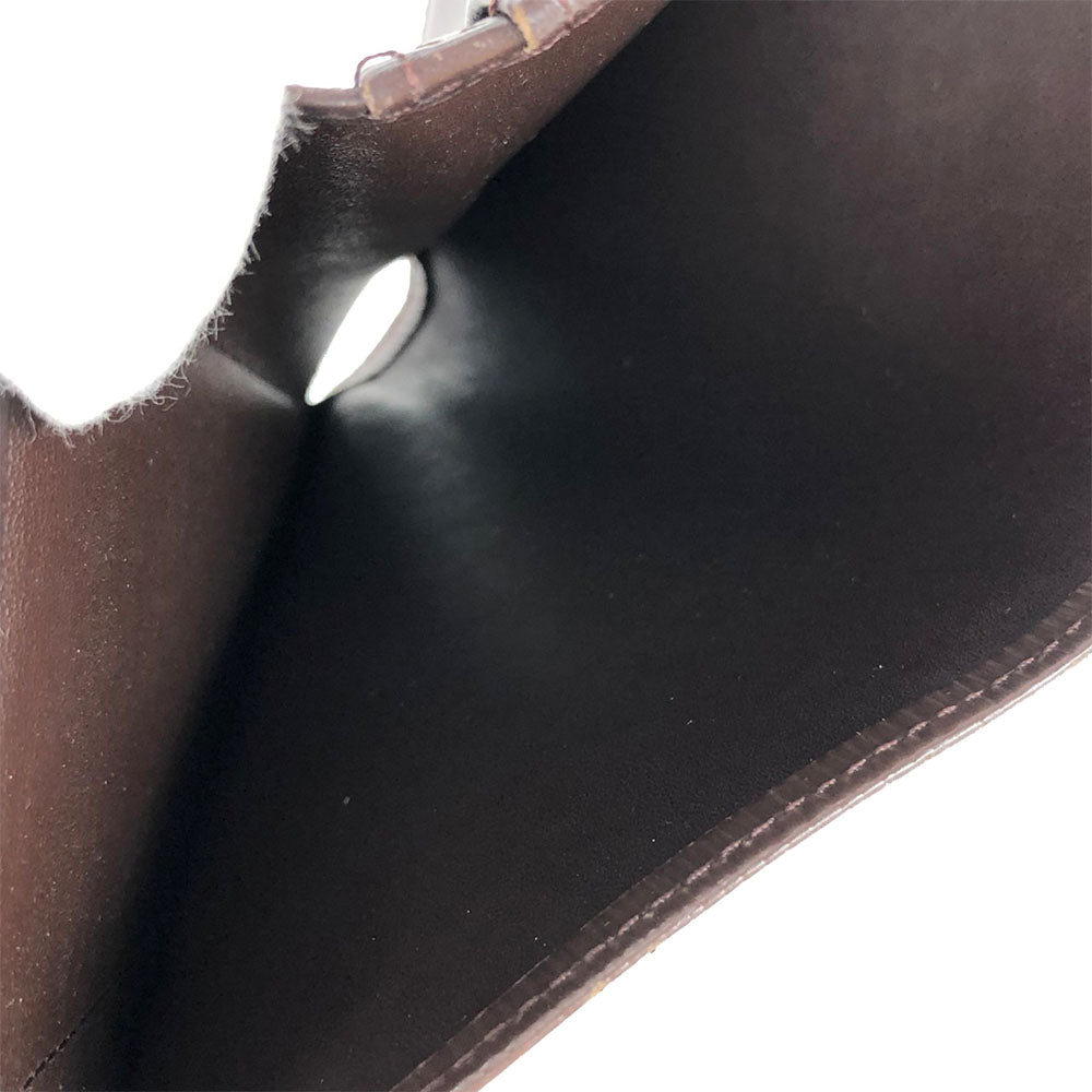 LOUIS VUITTON Bifold Wallet M6324D Epi Leather Brown Portefeuille Viennoiserie Women  d