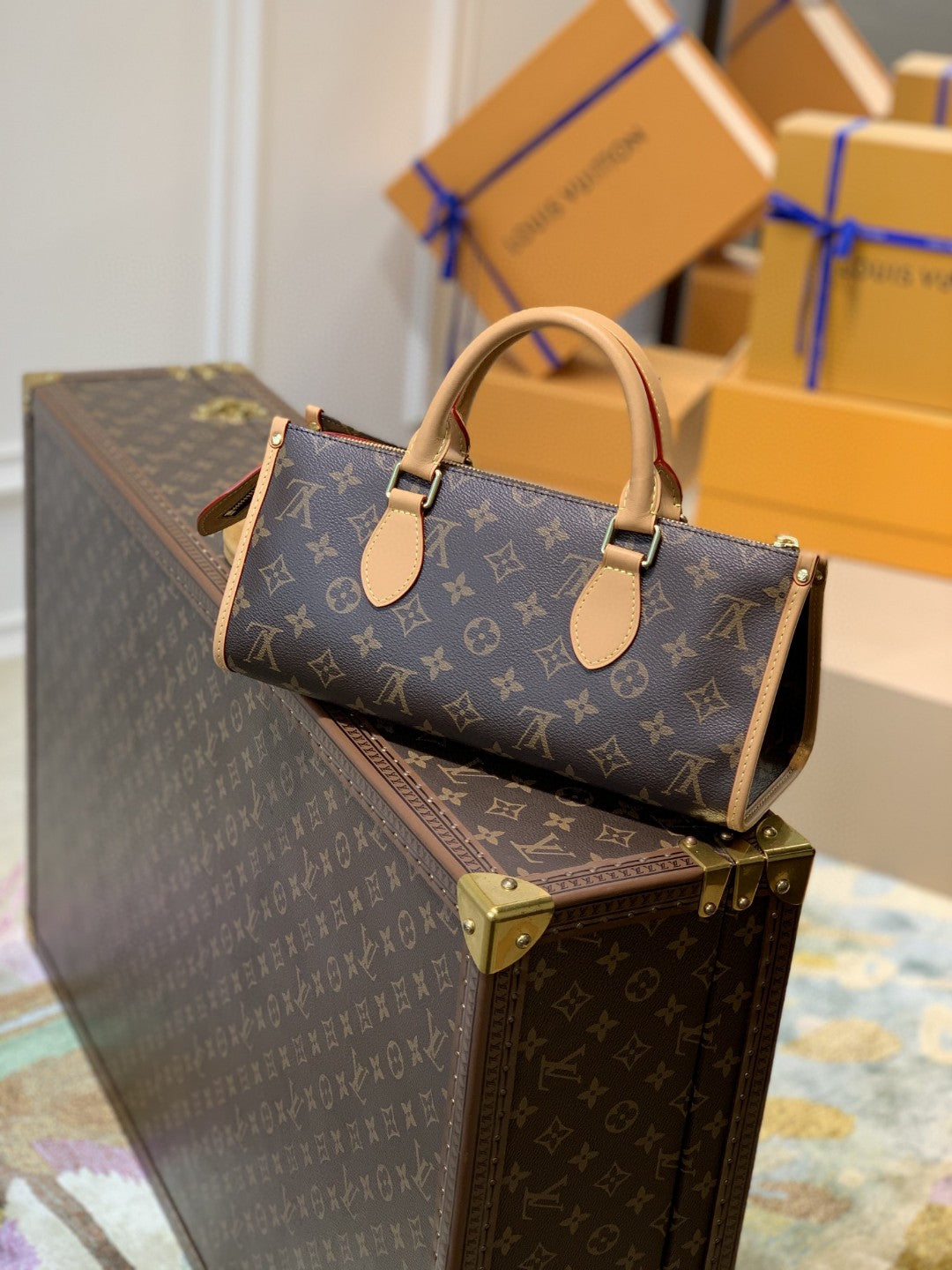 Top Quality Popincourt Monogram Canvas For Women, Womens Handbags 11.8in/30cm Top Quality M40009