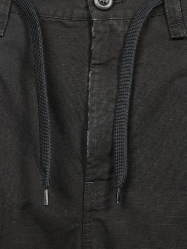 Luxury Balenciaga Trending 2025 Cropped Cargo Straight Pants Black