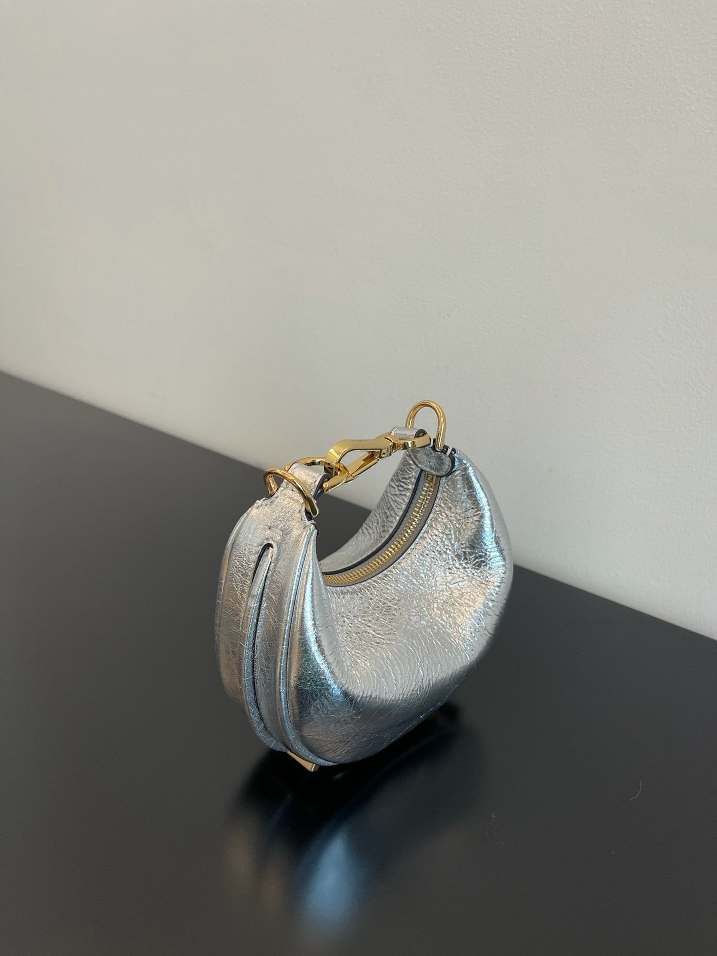 Top QualityTop Quality Nano Top QualityTop Qualitygraphy Silver For Women, Women’s Handbags 6.7in/17cm FF 7AS089AISPF1HIC
