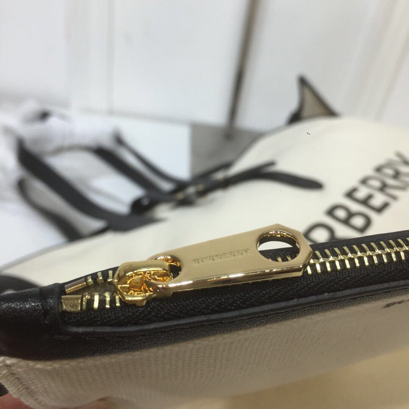 Top Quality The Large Soft Cotton Canvas Belt Bag Black For Women, Womenâs Bags 16.5in/42cm