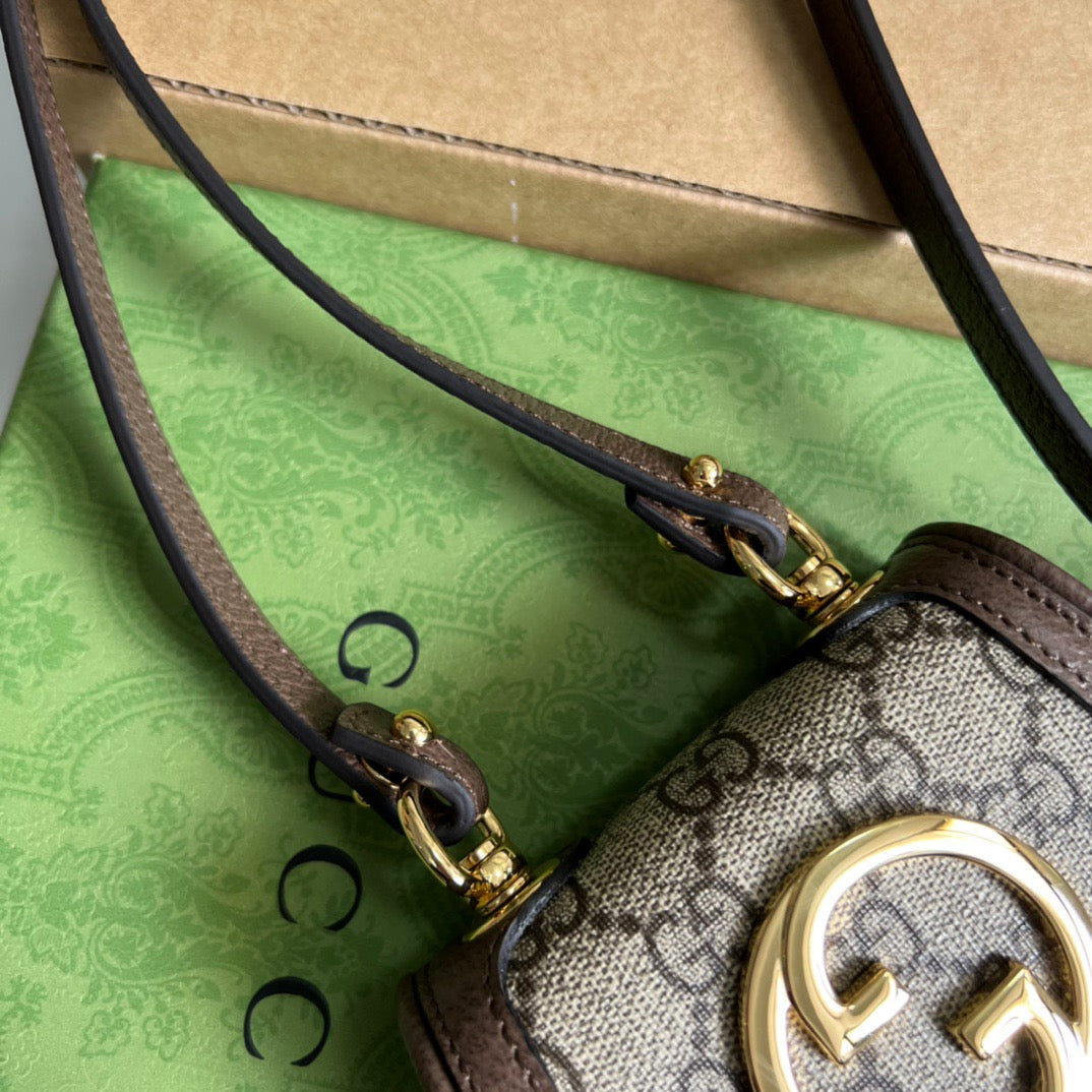 gg Blondie Card Case Wallet Beige For Women, Women’s Bags 4.5in/12cm gg‎ ‎698635 K9GSG 8358