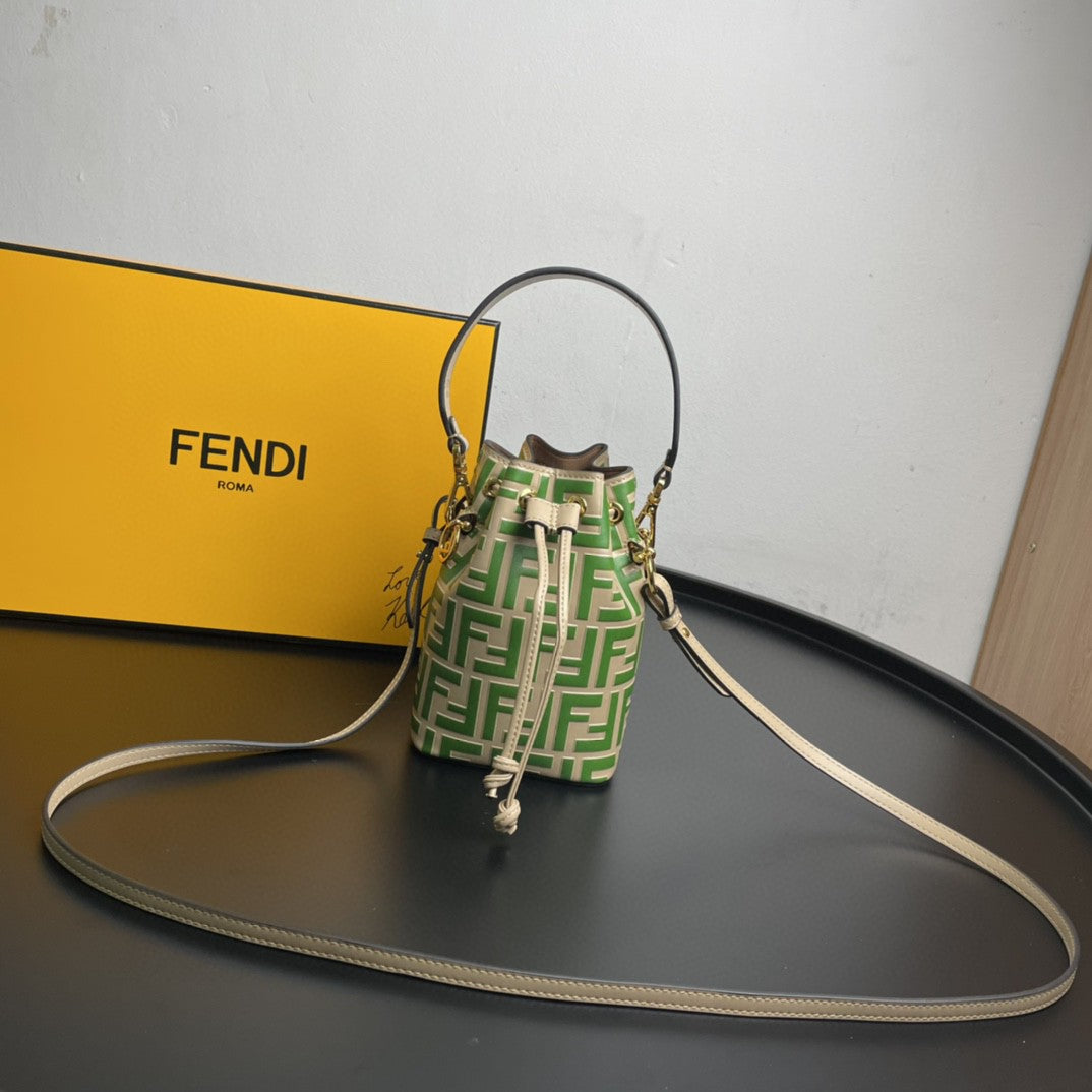 Top QualityTop Quality Mon Tresor Green Mini Bag For Woman 18cm/7in