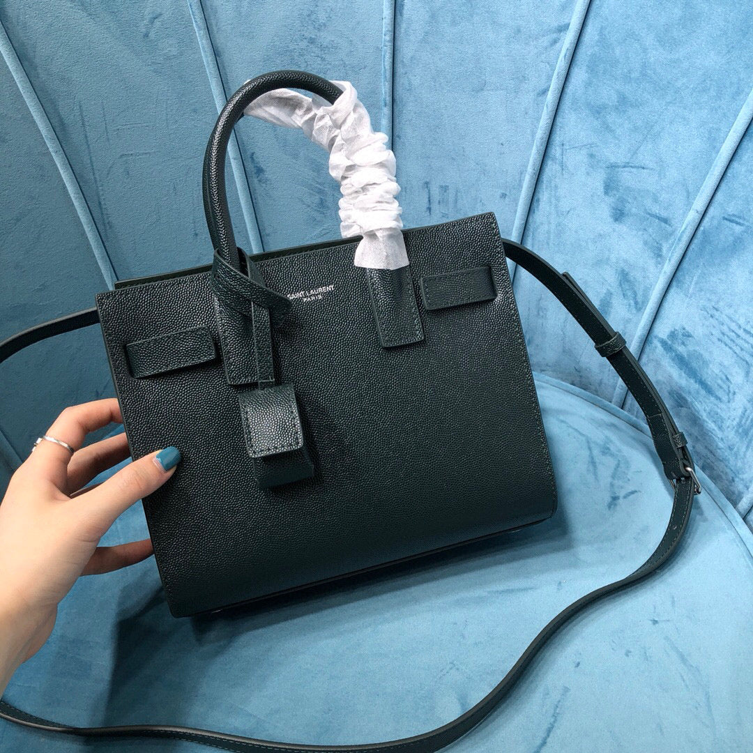YSSL Sac De Jour Nano Bag Black For Women 8in/22cm YSL 39203502G9W1000