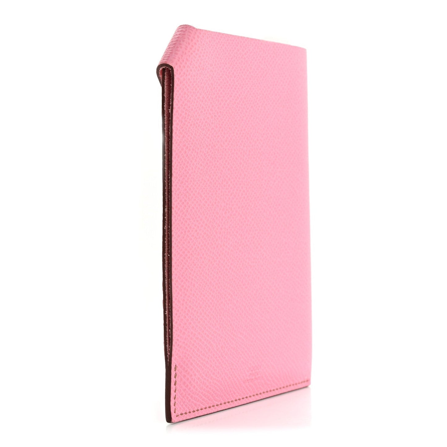 Hermes Epsom Tarmac PM Passport Holder Mauve Sylvestre