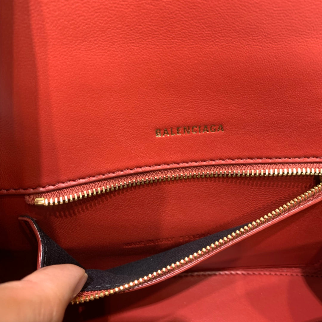 Top Quality Hourglass Small Handbag In Dark Red, For Women,  Bags 9in/23cm 5935461LRGM6211