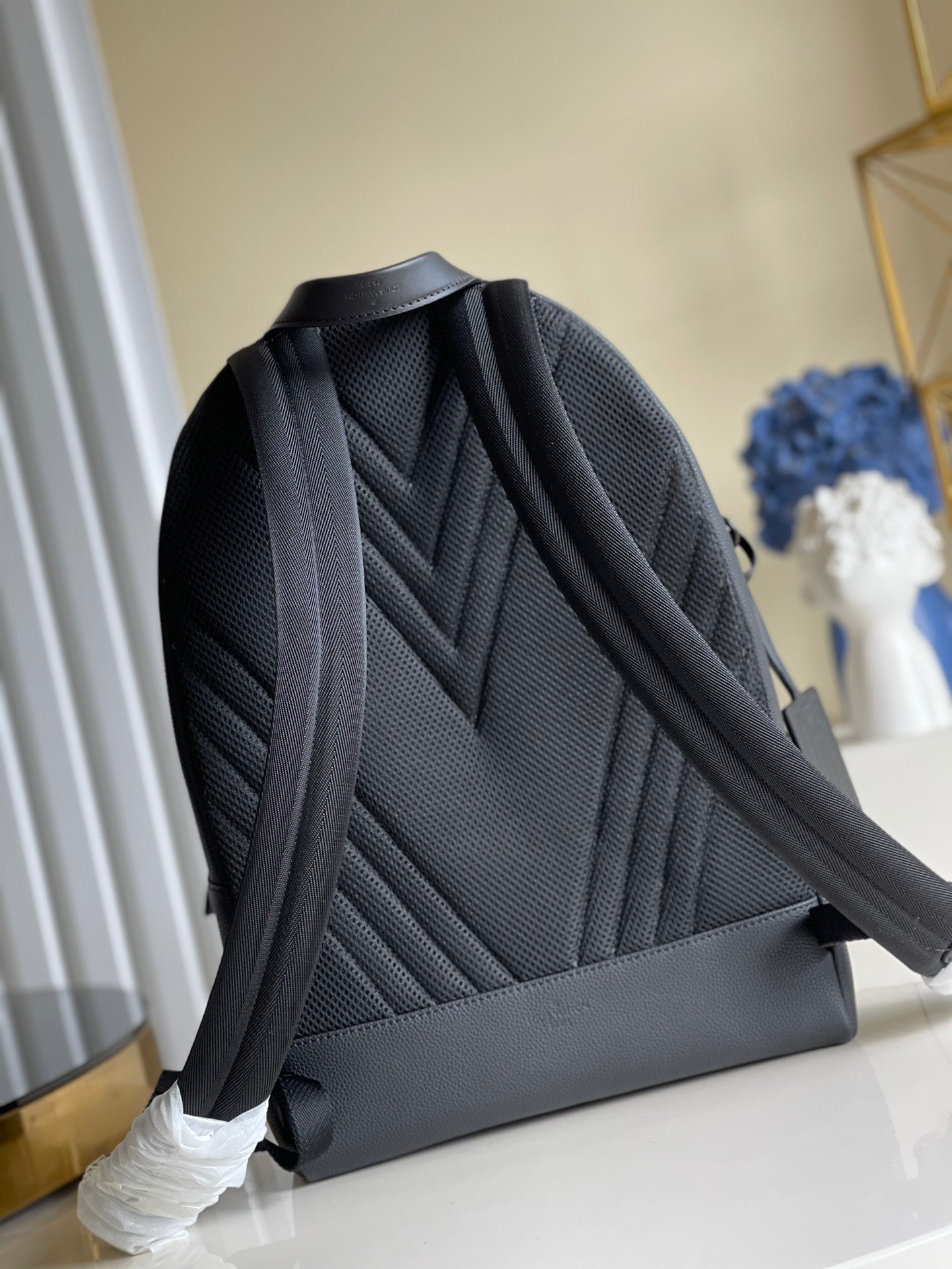 Top Quality Top Quality Aerogram Backpack Black For Men, Bags 43cm Top Quality M57079