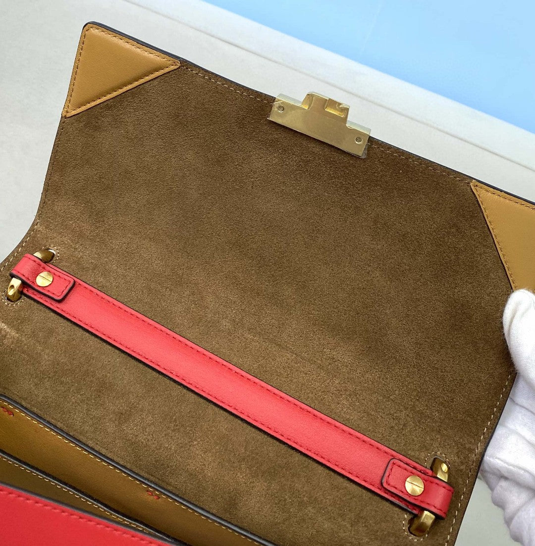 Top QualityTop Quality Kan U Small Red Bag For Woman 25cm/9.5in