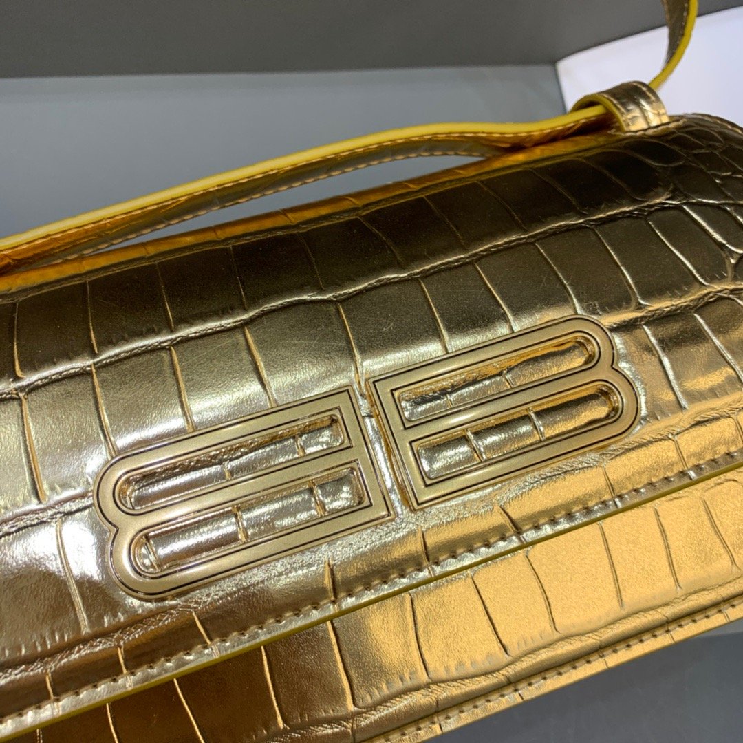 Top Quality Gossip Small Shoulder Bag Gold, For Women,  Bags 9.1in/23cm