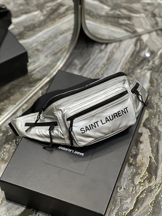 YSSL Nuxx Crossbody Bag Sliver For Women, Women’s Bags 9.8in/25cm YSL