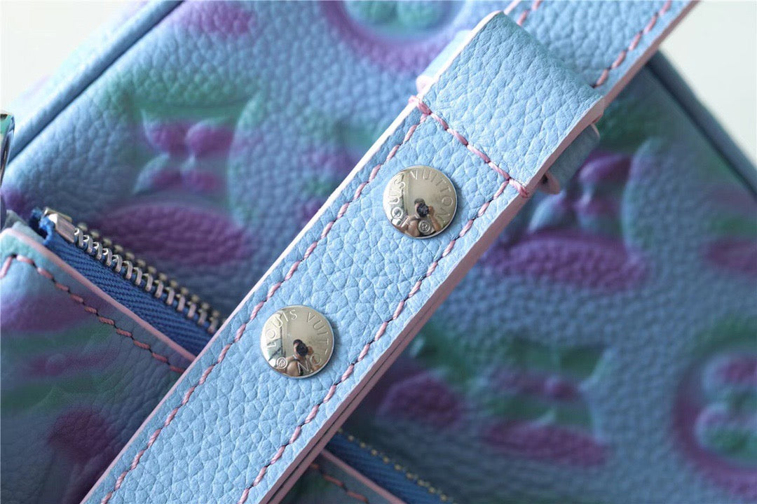 Top Quality Multi Pochette Accessoires Monogram Empreinte Blue For Women, Womens Handbags 9.4in/24cm Top Quality 