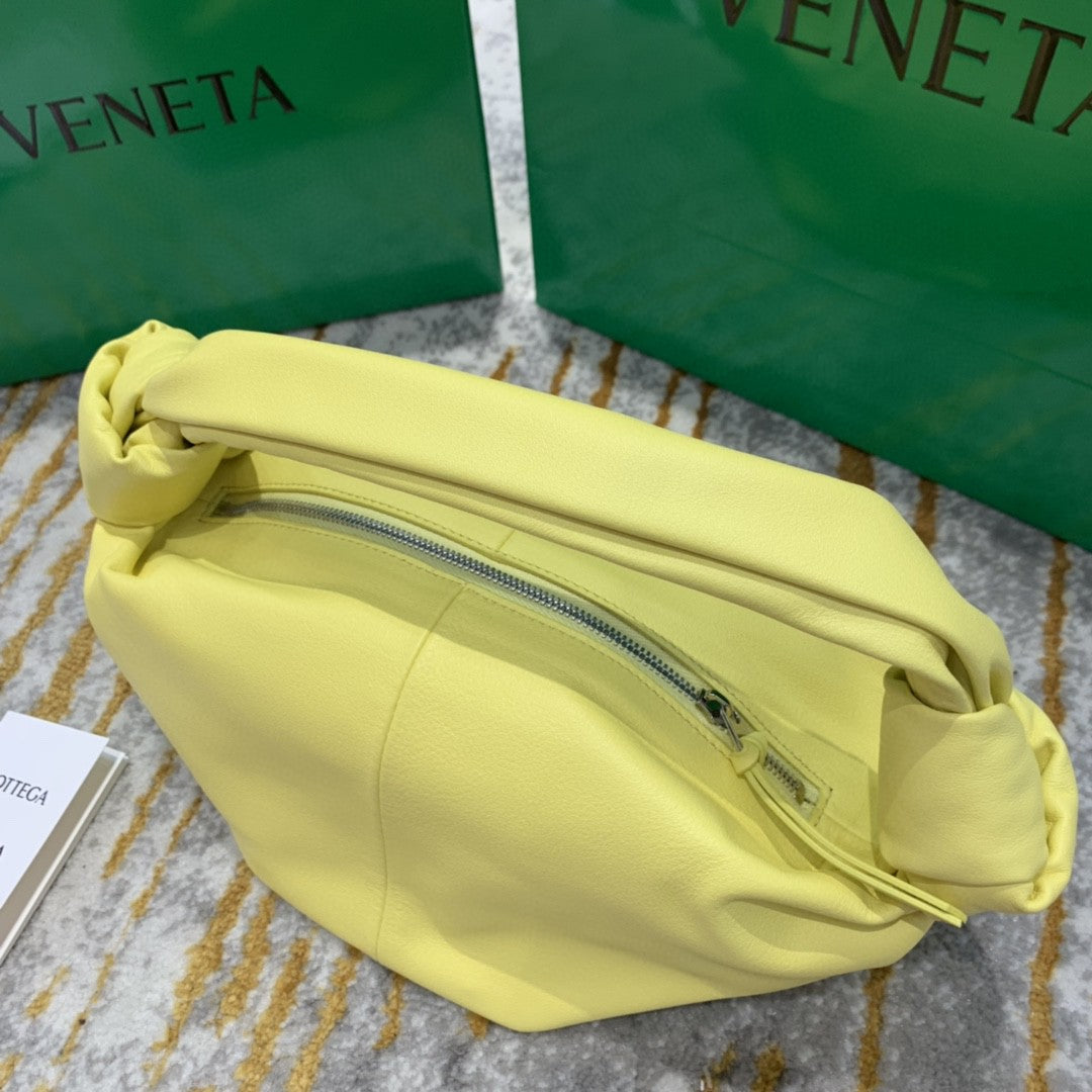 Top Quality Double Knot Bag For Women 11.8in/30cm In Yellow
