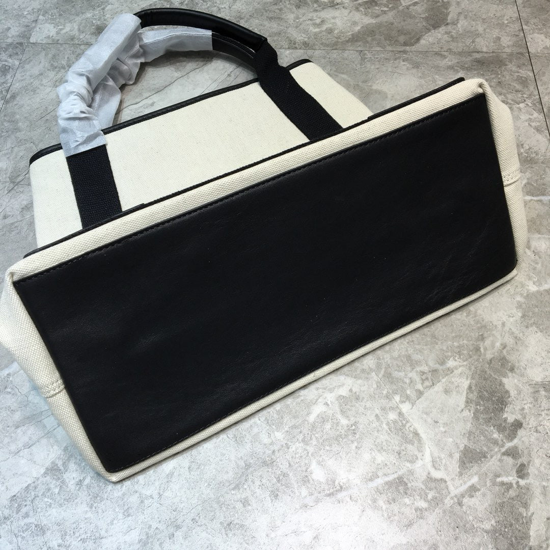 Balen Navy MeTop Qualityum Cabas Tote Bag In Black, For Women,  Bags 14.1in/36cm 5812922HH3N9260