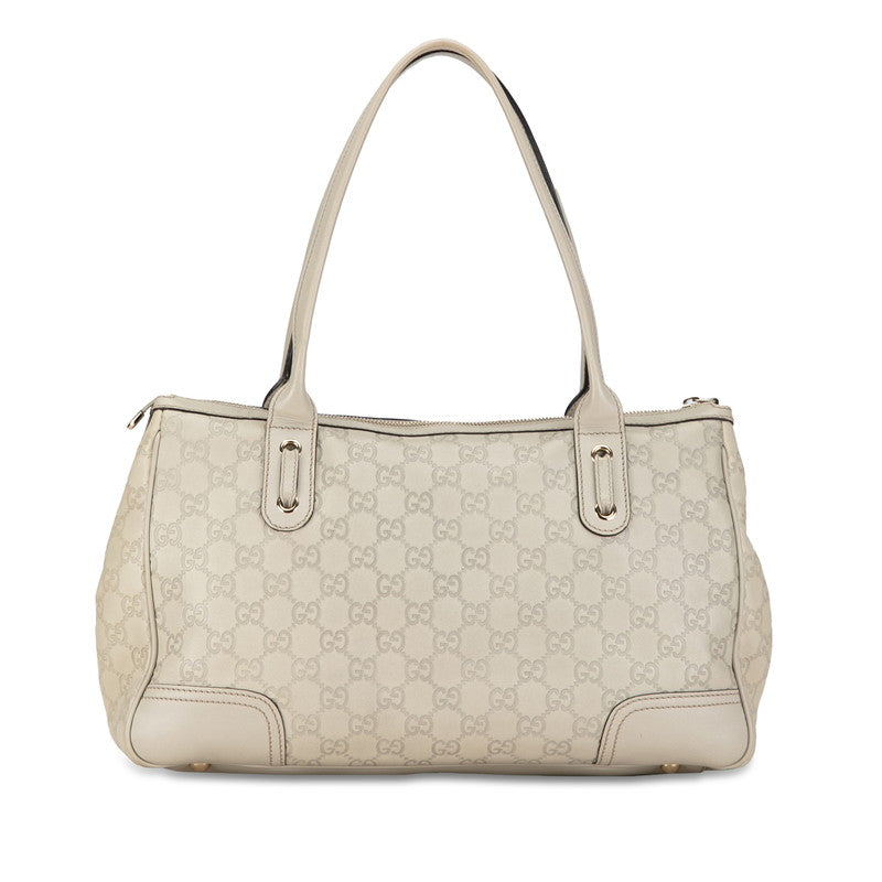 Gucci  Handbag 177052 Ivory White Leather  Gucci