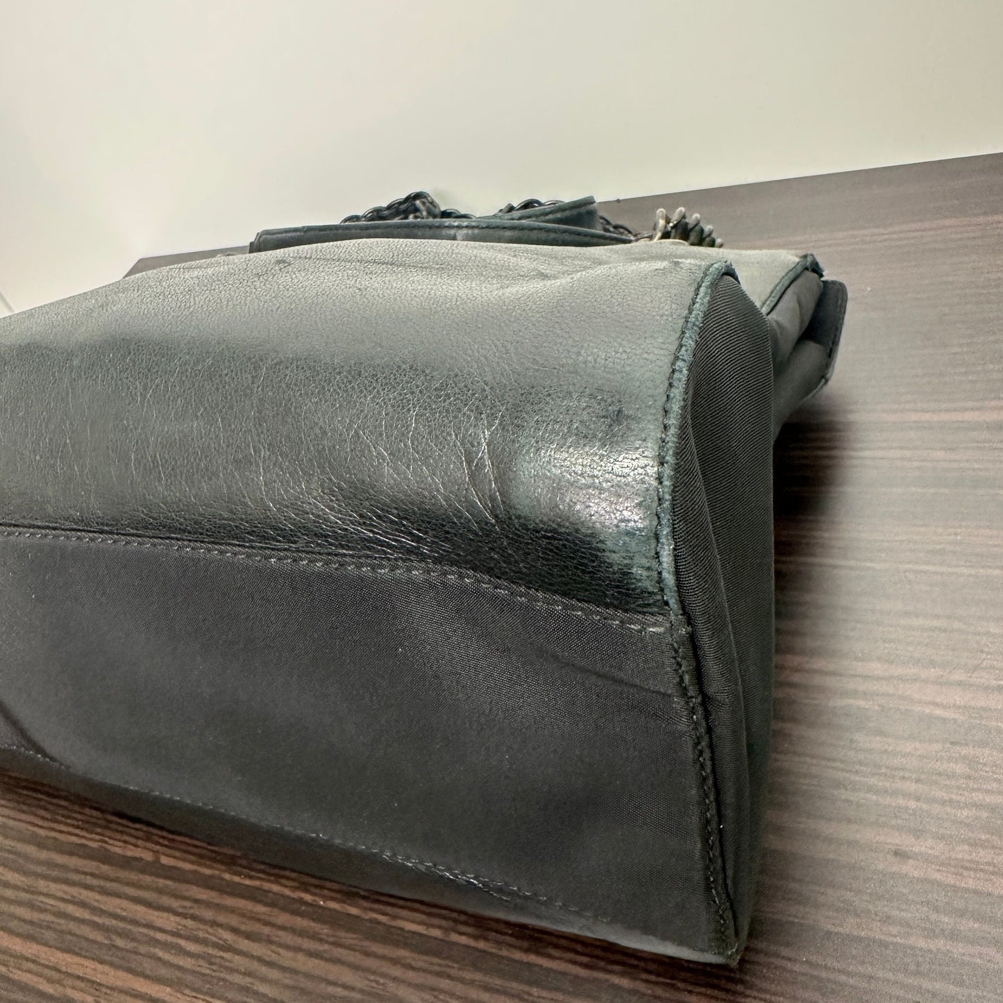 Prada Monochrome Bag Shoulder Dark LB121283