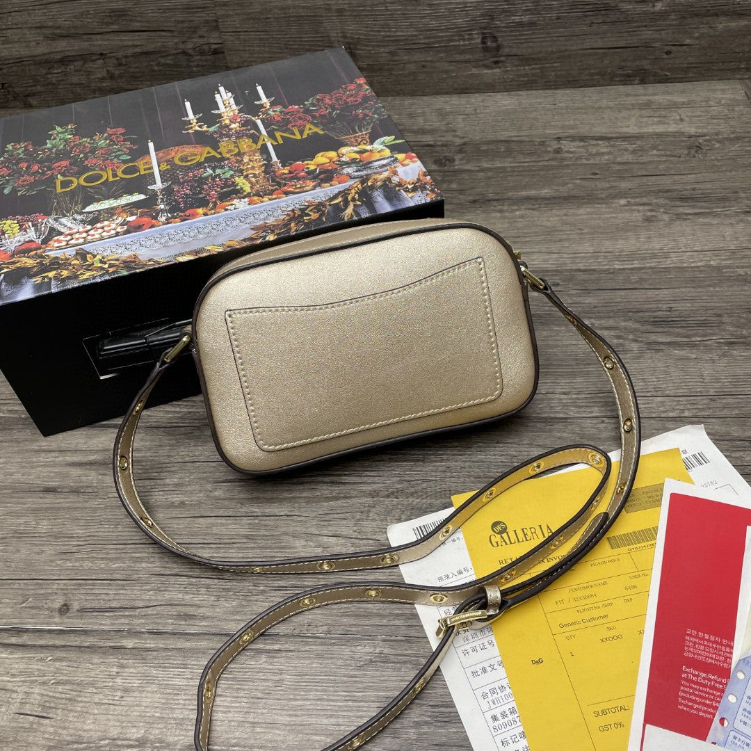 Top Quality Crossbody 3.5 Bag Gold For Women 7.5in/19cm Top Quality