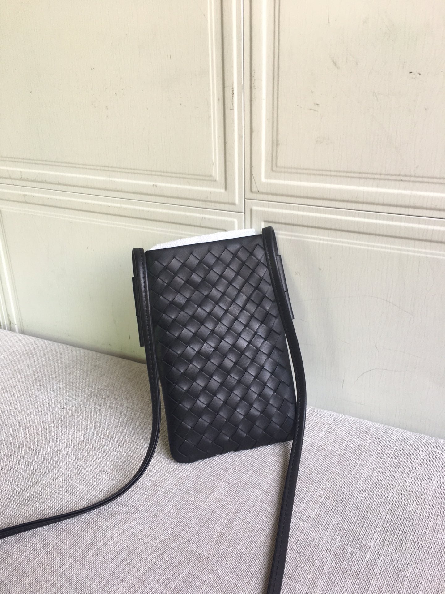 Top Quality Zipped Card Case Shoulder Black, For Women, Women’s Bags 7.4in/19cm