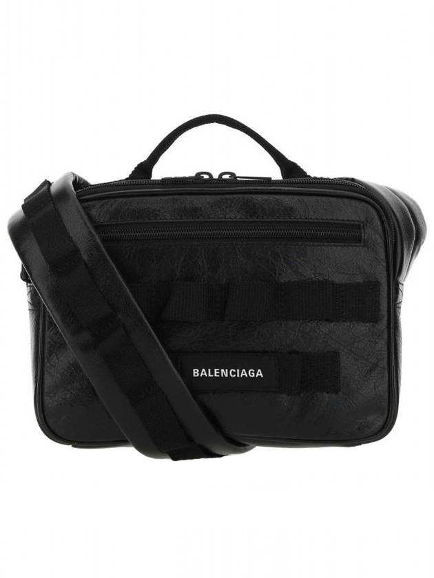 Luxury Balenciaga Trending 2025 Army Pouch Cross Bag Black