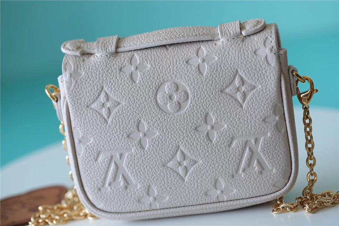 Top Quality Micro Metis Monogram Empreinte Beige For Women, Womens Handbags, Shoulder And Crossbody Bags 5.5in/14cm Top Quality M81390