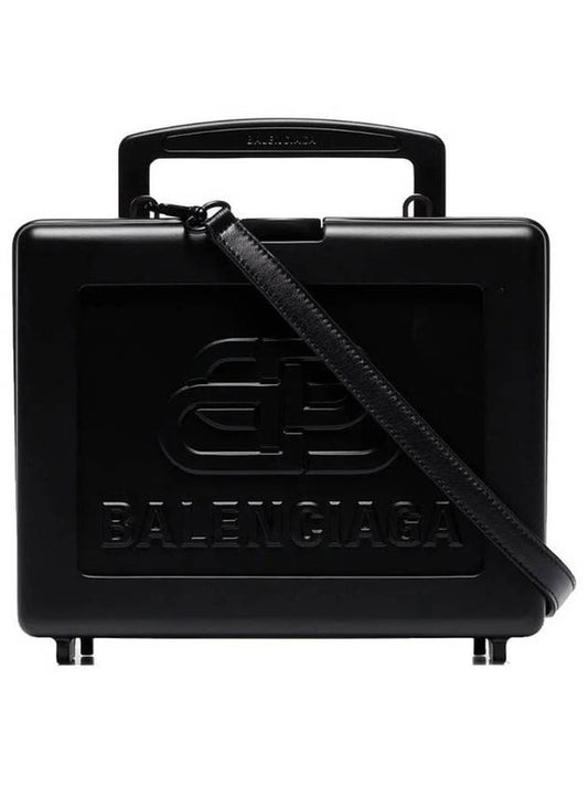 Luxury Balenciaga Trending 2025 BB Logo Top Handle Tote Bag Black