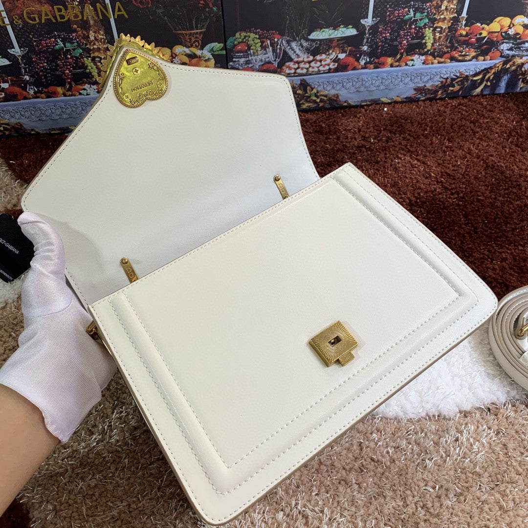 Top Quality MeTop Qualityum Devotion Bag White For Women 9.4in/24cm Top Quality