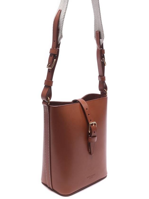 Luxury Saint Laurent Trending 2025 Mini Bucket Bag Brown