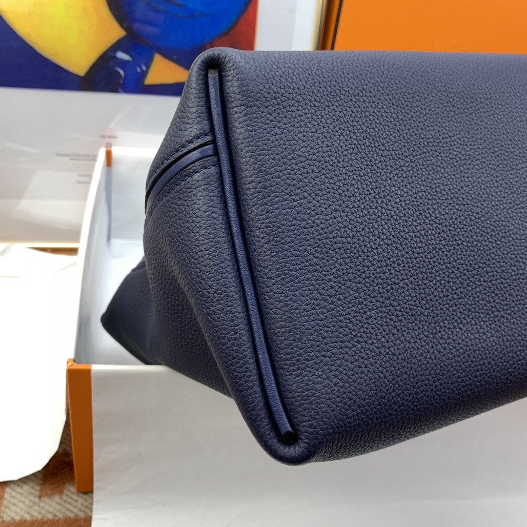 Top Quality 24/24 Evercolor Swift Navy Blue For Women, Handbags, Shoulder Bag 11.4in/29cm