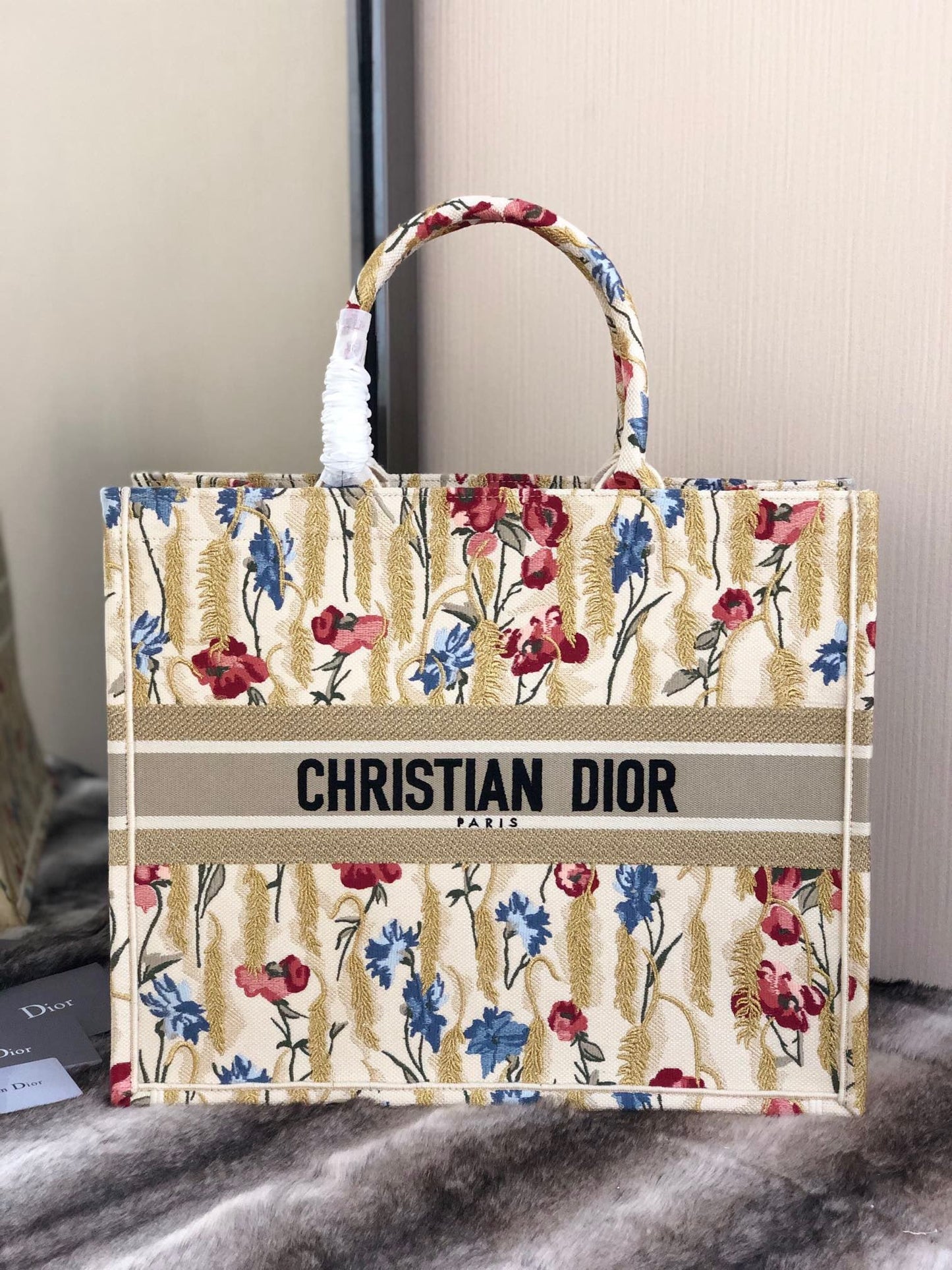 Top Quality Large Book Tote White Multicolor, For Women, Womens Handbags 16.5in/42cm CD