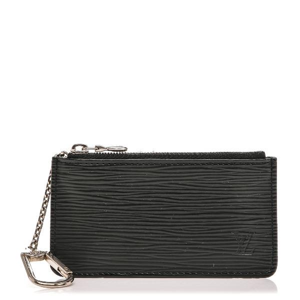 Louis Vuitton Key Pouch Epi Leather Noir