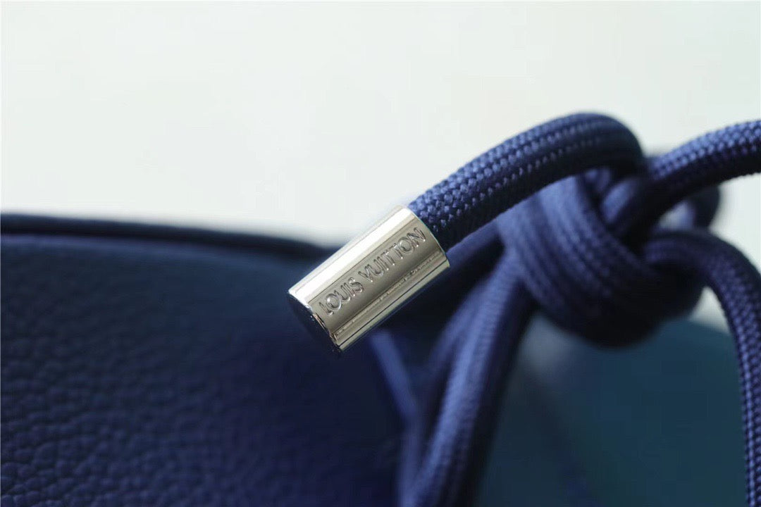 Top Quality Randonee Messenger Monogram Stripes Blue For Men, Bags, Shoulder And Crossbody Bags 10.4in/26cm Top Quality 