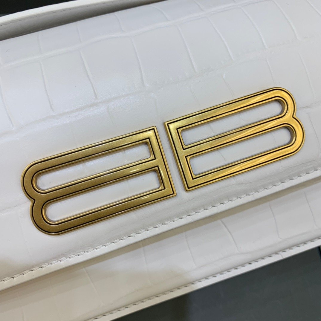 Top Quality Gossip Small Shoulder Bag White, For Women,  Bags 9.1in/23cm