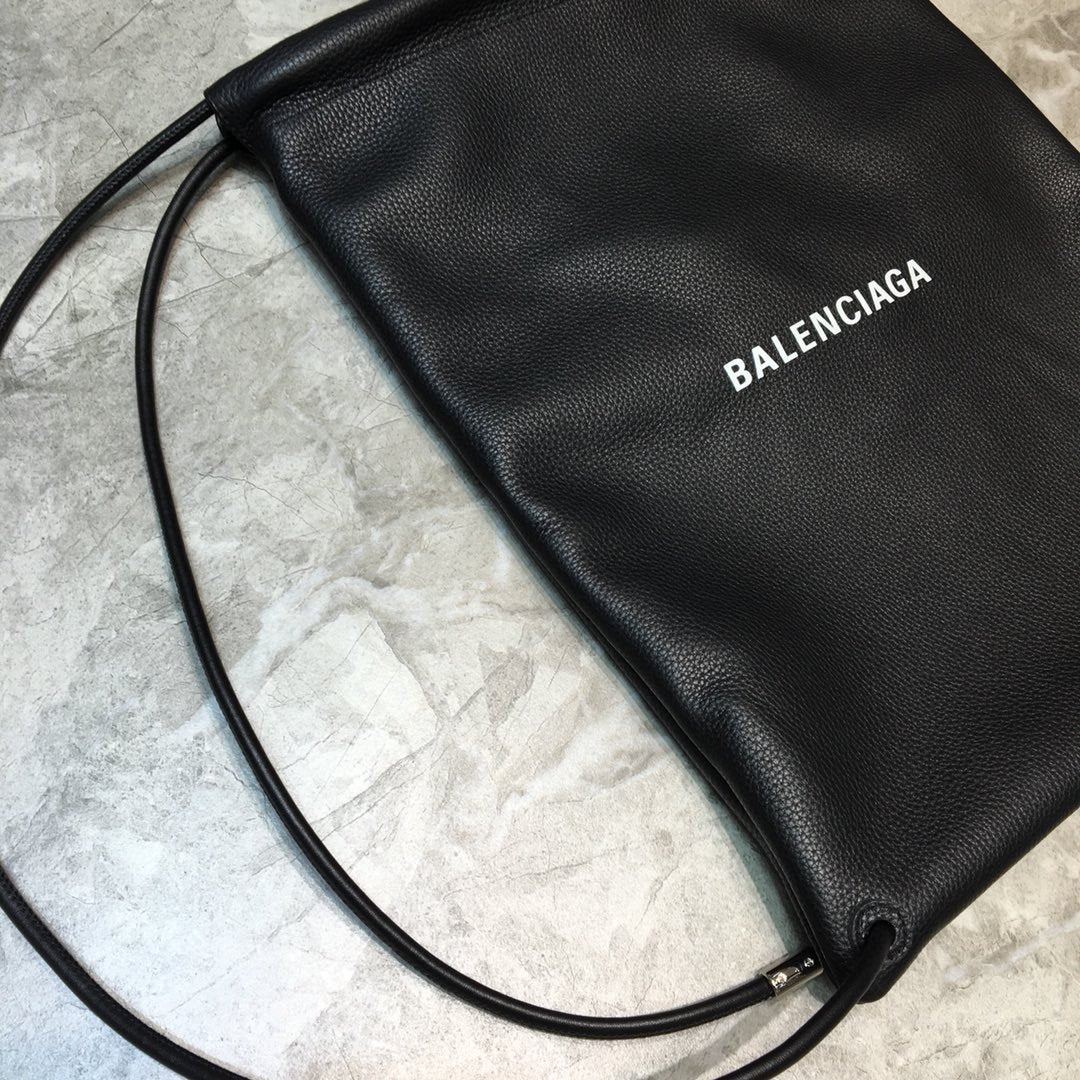 Top Quality Everyday Drawstring Backpack In Black, For Women,  Bags 18.5in/47cm