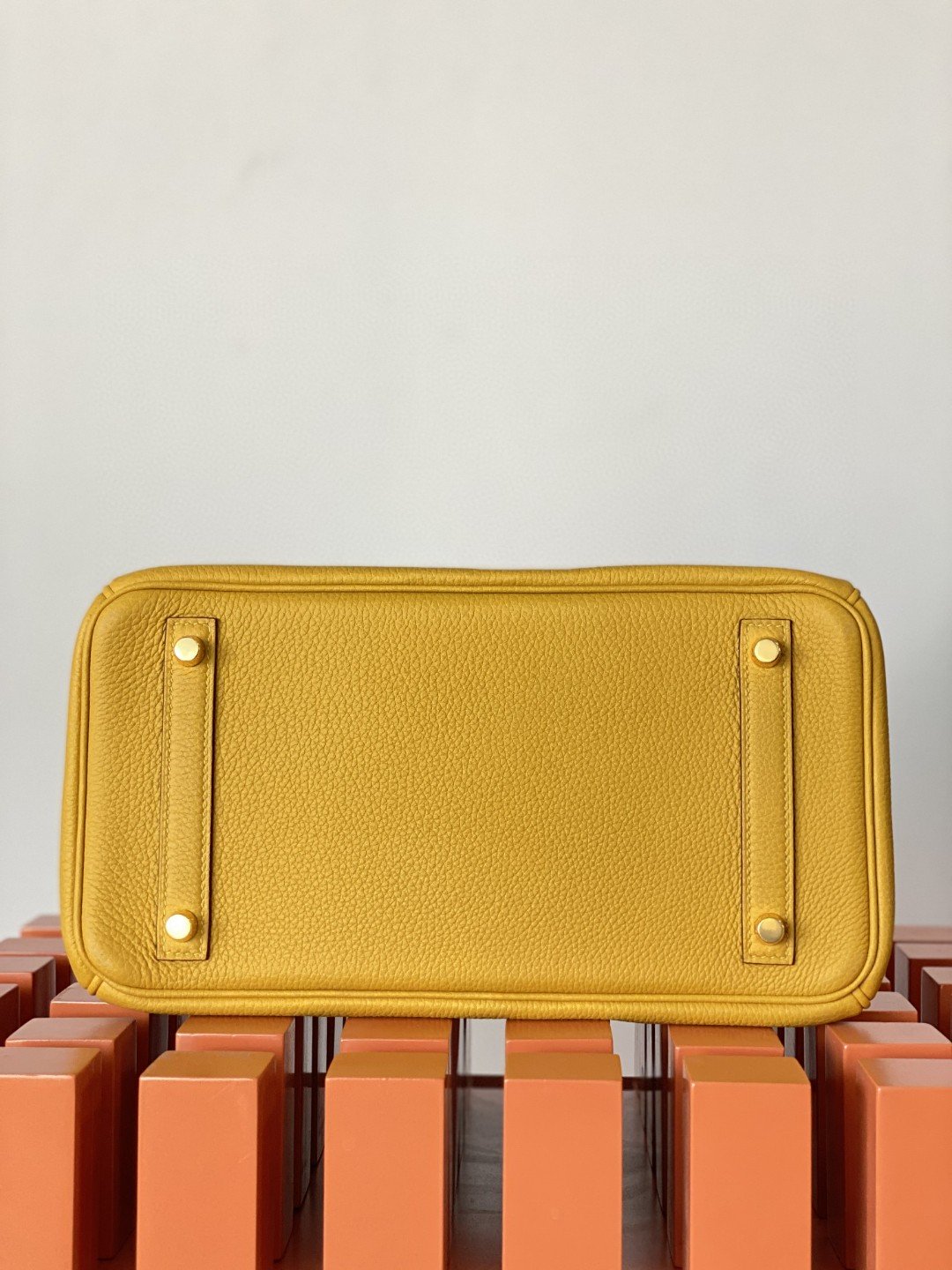Top Quality Birkin Nata Swift Yellow For Women Gold Toned Hardware 10in/25cm