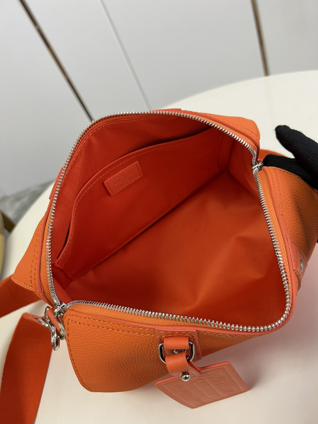 Top Quality City Keepall Aerogram Orange For Men, Bags, Shoulder And Crossbody Bags 10.6in/27cm Top Quality