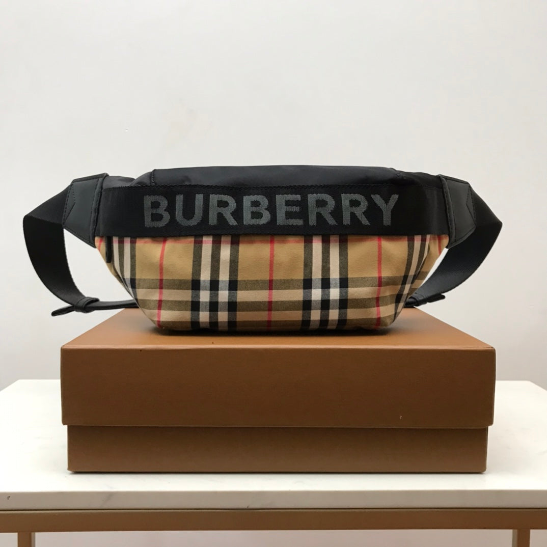 Top Quality  Check Nylon Sonny Bum Bag For Men, Bags 12.2in/31cm 80265571
