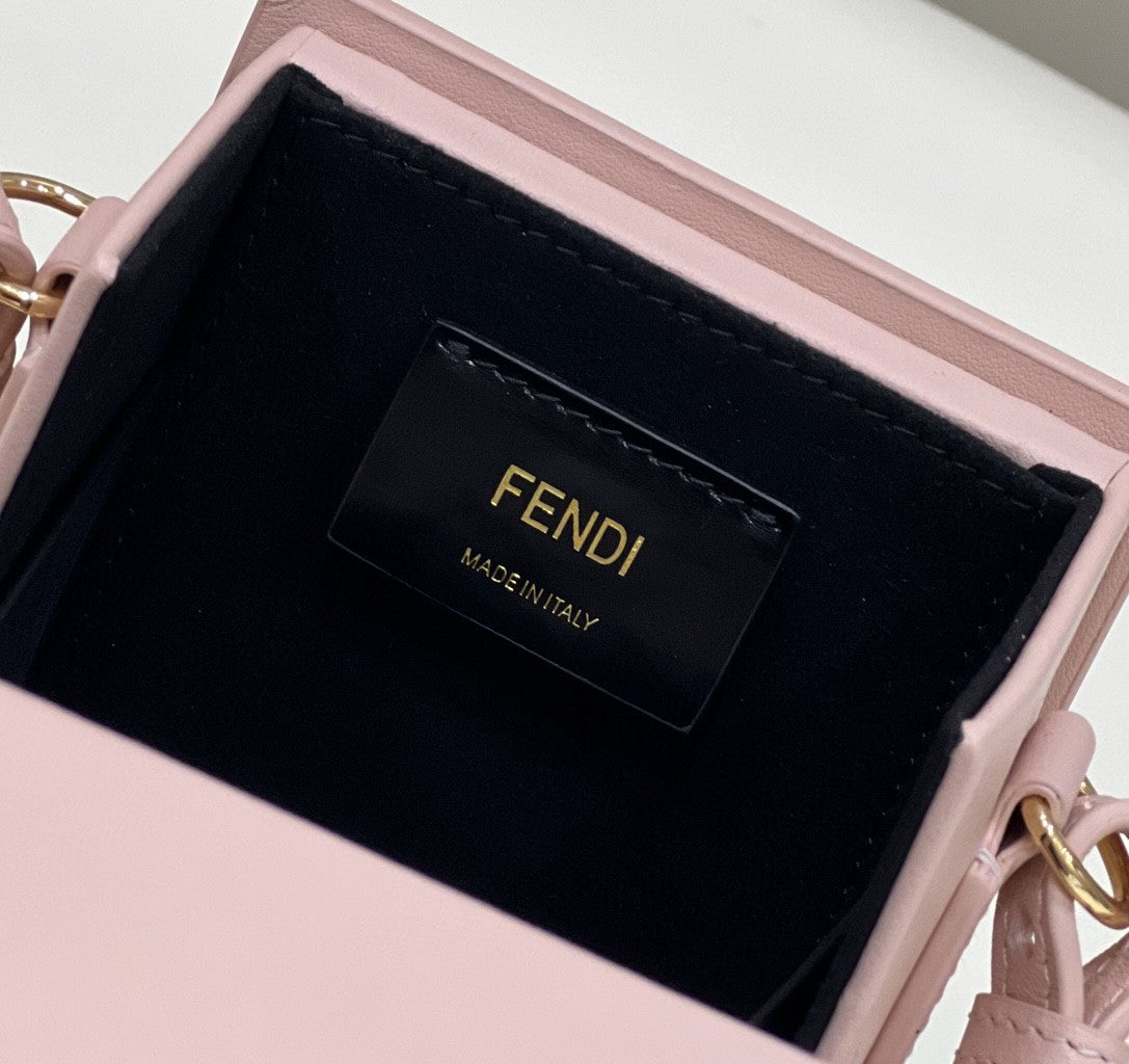 Top QualityTop Quality Vertical Box Pink RM 6,400 Bag For Woman 17cm/6.5in