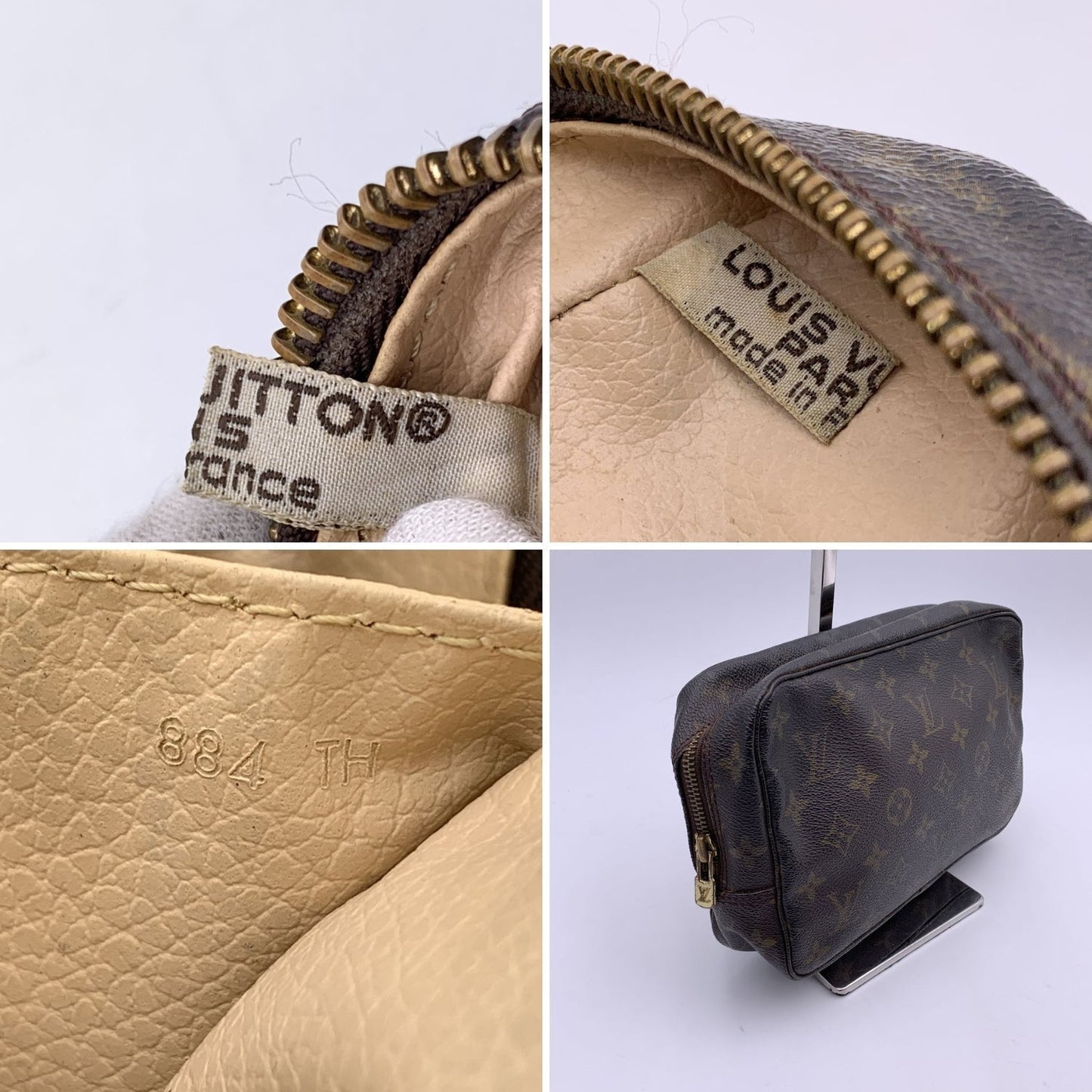 LOUIS VUITTON Louis Vuitton Clutch Bag   Trousse de Toilette