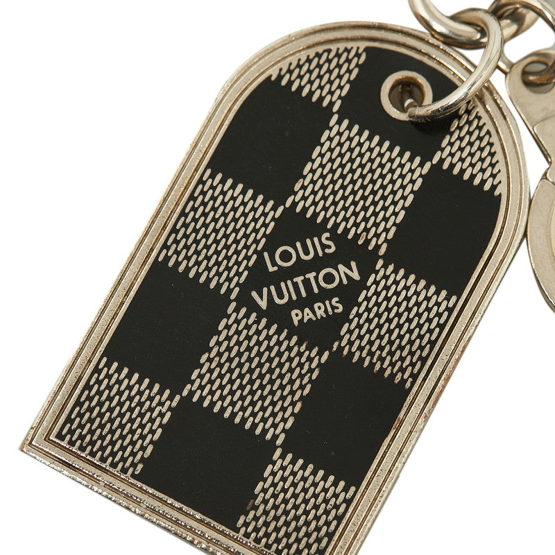 Louis Vuitton Louis Vuitton Louis Vuitton Louis Vuitton M65770 Silver Metal Men's Bag Charm Address Port Clerk