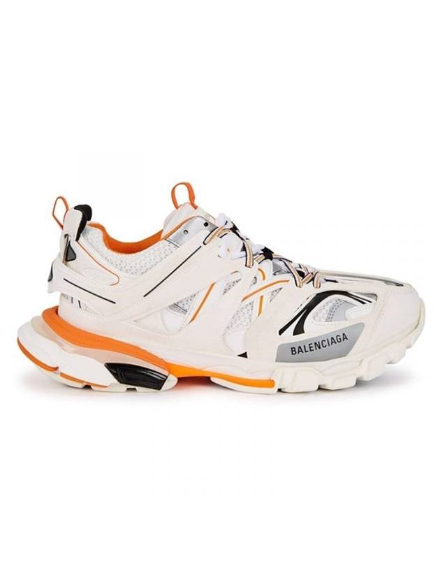 Luxury Balenciaga Trending 2025 Track Low Top Sneakers White Orange