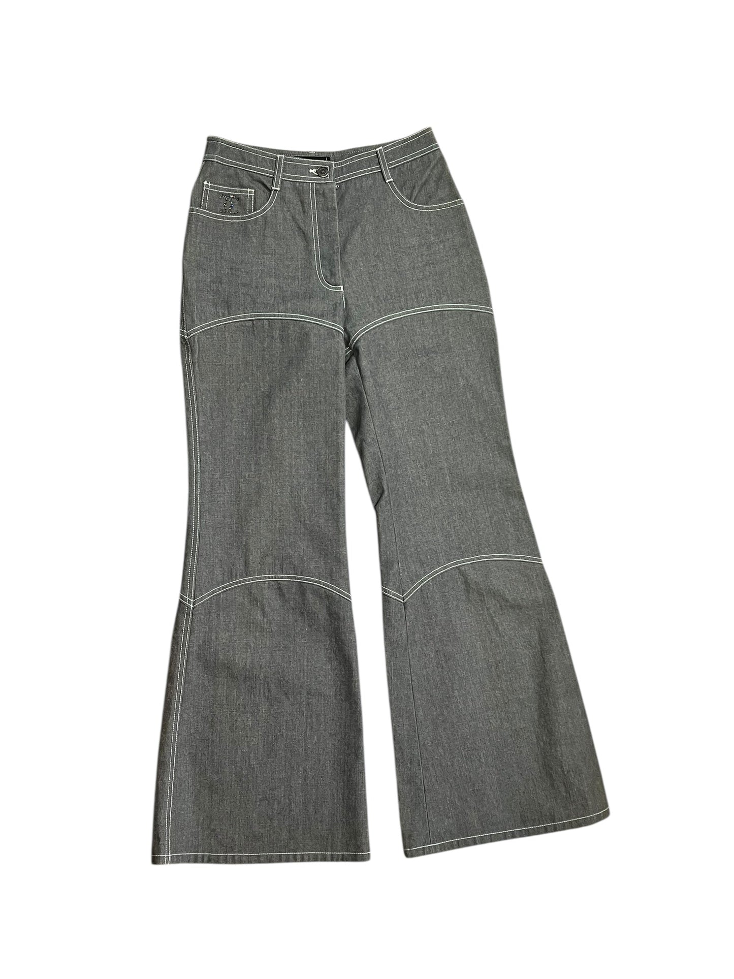 Chanel Flare CC Jeans