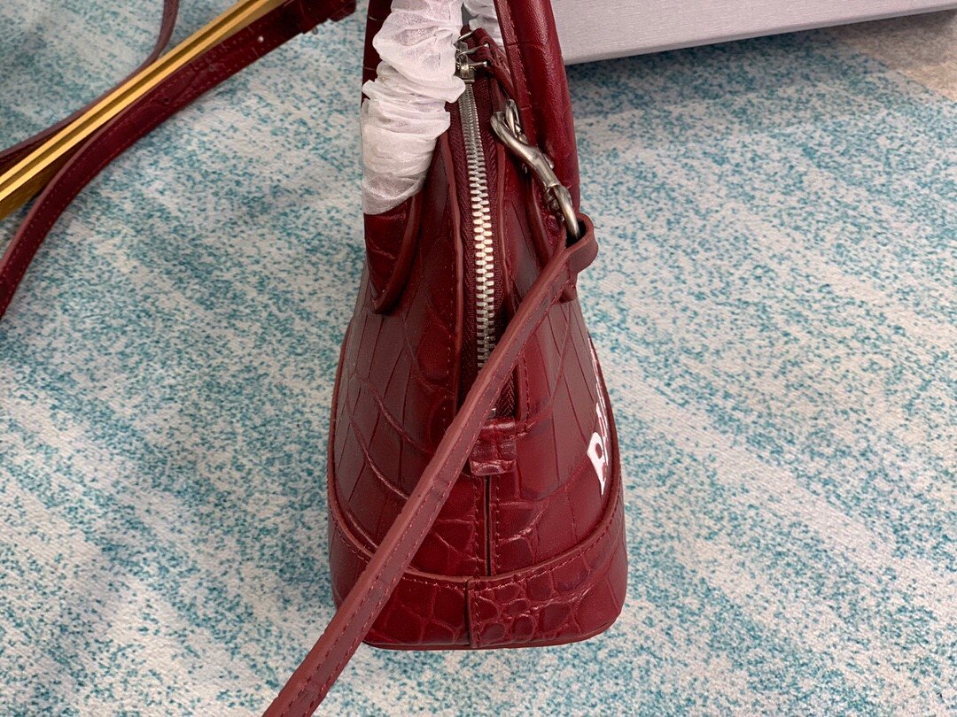 Top Quality Ville Mini Handbag In Dark Red, For Women,  Bags 4.7in/12cm
