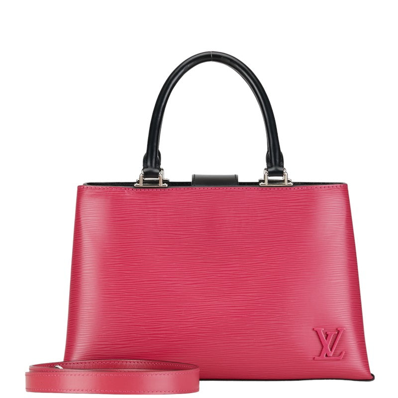 Louis Vuitton Epi Cleveland PM Handbag 2w M51347 Pink Black Leather  Louis Vuitton