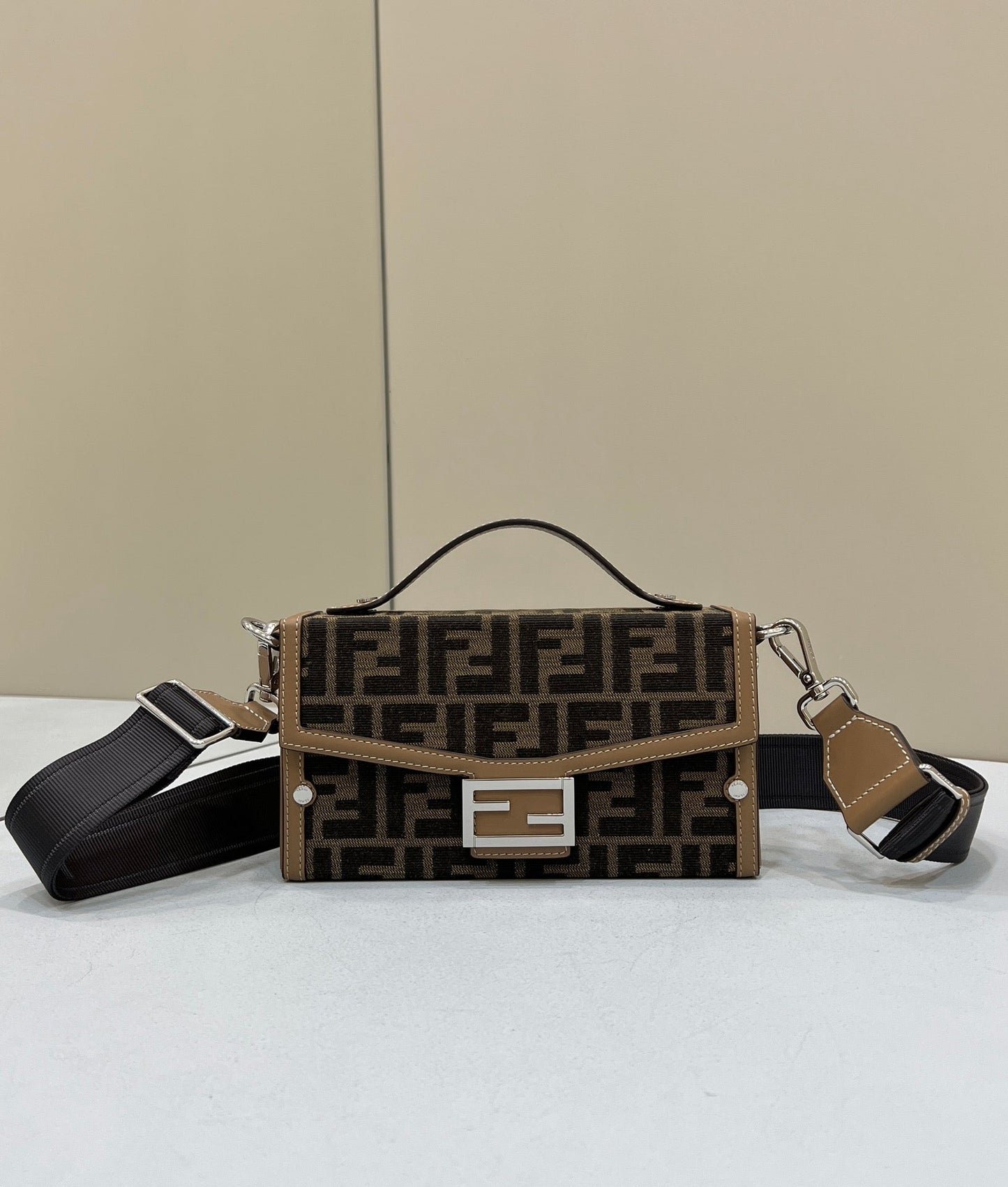 Top QualityTop Quality Mon Baguette Soft Trunk Brown Bag For Woman 21.5cm/8.5in