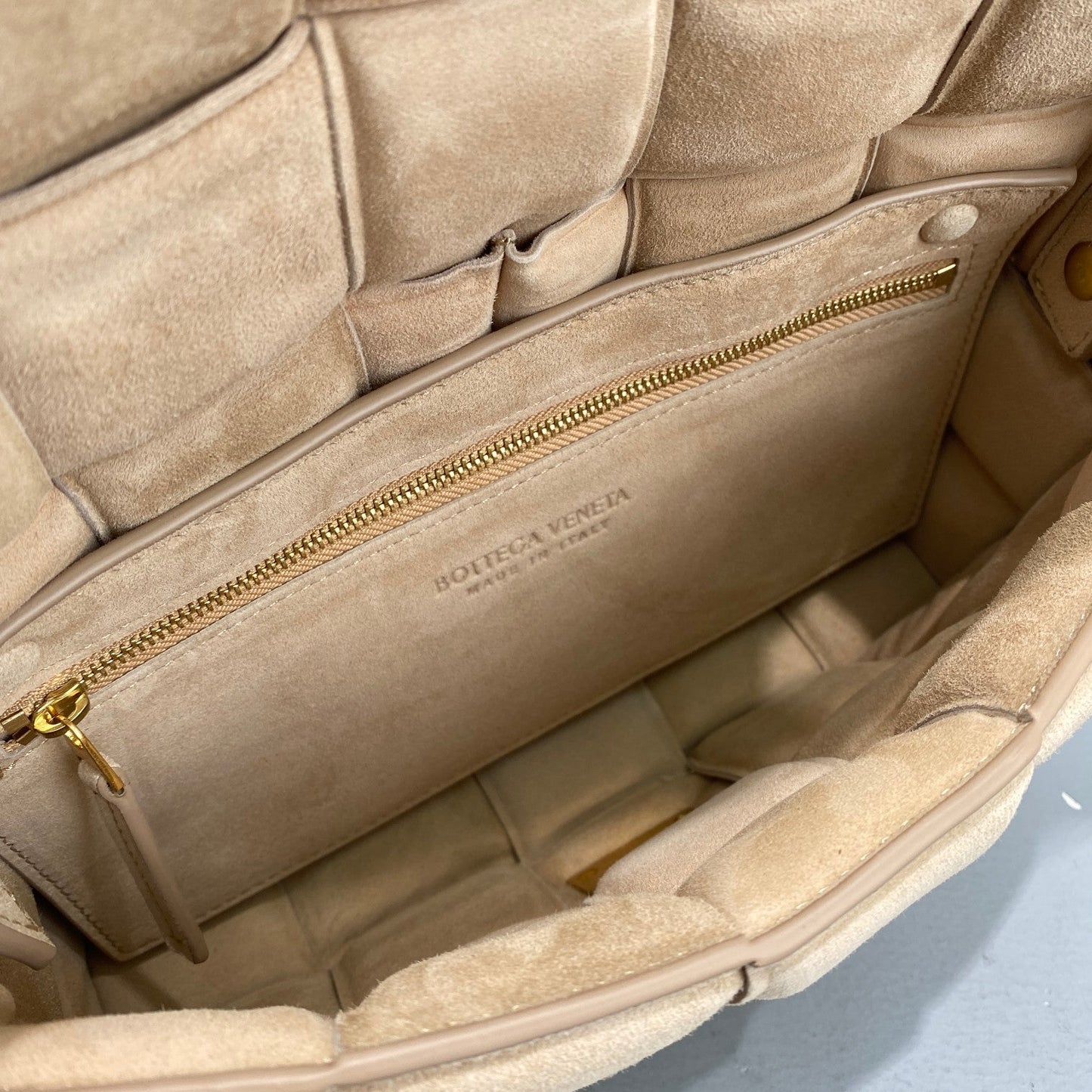Top Quality Padded Cassette Beige, For Women, Women’s Bags 10.2in/26cm