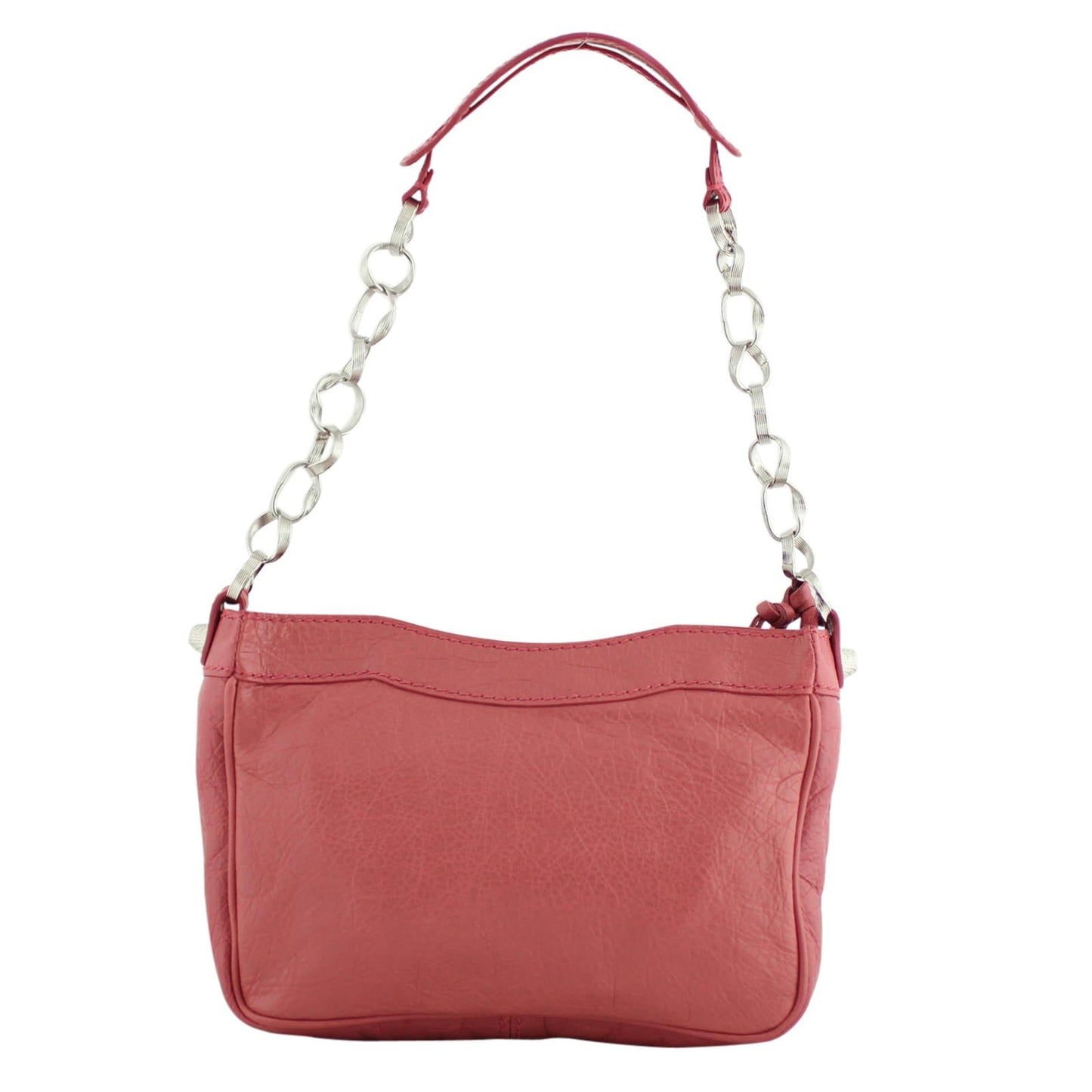 Balenciaga Agneau Giant 12 Silver Chain Shoulder Bag