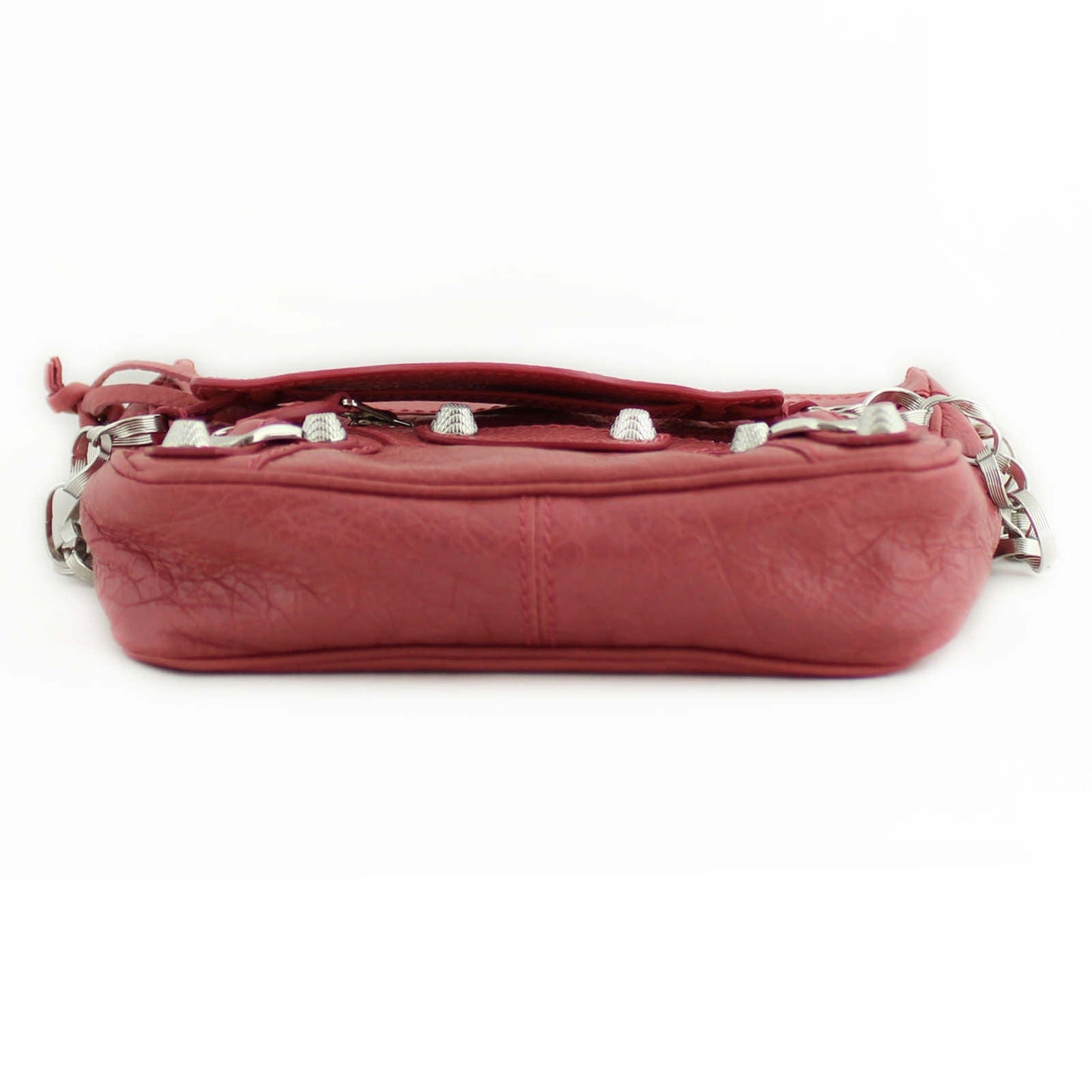 Balenciaga Agneau Giant 12 Silver Chain Shoulder Bag